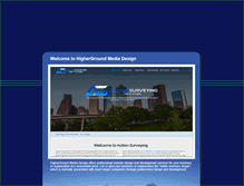 Tablet Screenshot of highergroundmediadesign.com